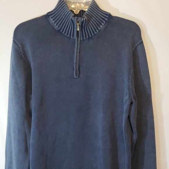 GOODTHREADS long sleeve quarterzip pullover SZ L - Picture 1 of 6